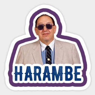 HARAMBE MONSOON Sticker